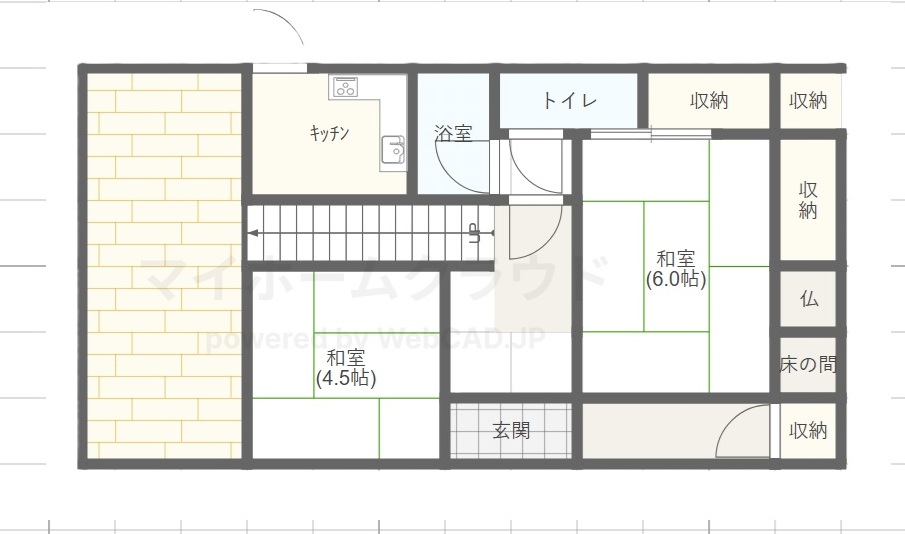 1階間取り